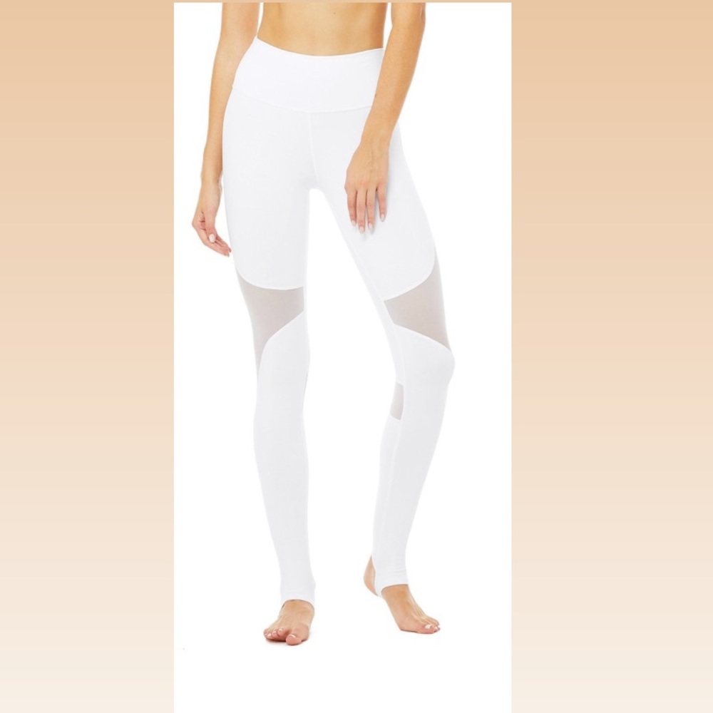 Alo Coast White Leggings size S